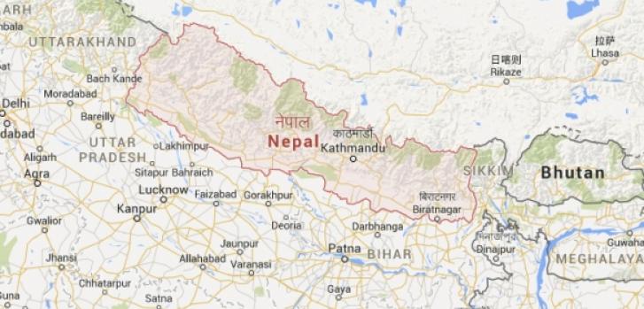 Nepal © Google Maps
