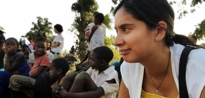 Silvia Márquez, responsable de actividades de salud mental de Médicos Sin Fronteras en Yambio, Sudán del Sur.MSF