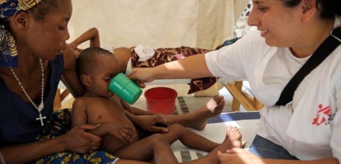 Médicos Sin Fronteras responde a un brote de cólera en Lusaka, en 2010. ©Robin Meldrum