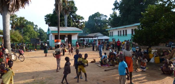 Hospital de MSF en Batangafo, RCA © MSF