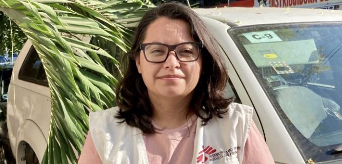 Stephania Garcia, enfermera de MSF en Tierra Caliente, Michoacán. MSF/Lali Cambra