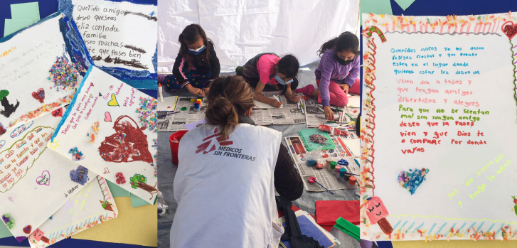 Entre la población migrante asistida por nuestros equipos en Centroamérica y México, se encuentran muchos niños y niñas. Si el impacto en la salud física y mental de los migrantes es evidente, cuando hablamos de seres humanos en una etapa tan temprana de sus vidas, podemos pensar en la dificultad aun mayor para superar todos los desafíos de ser una persona que necesita dejar todo lo que conocían atrás.MSF.