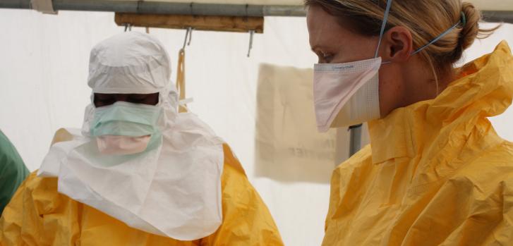 Trabajadores de MSF en Sierra Leona © Karin Ekholm/MSF