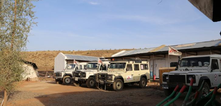 Imagen de archivo del 12 de marzo de 2022: el hospital de Médicos Sin Fronteras en Rokero, Darfur (Sudán).Francois Dumont/MSF.