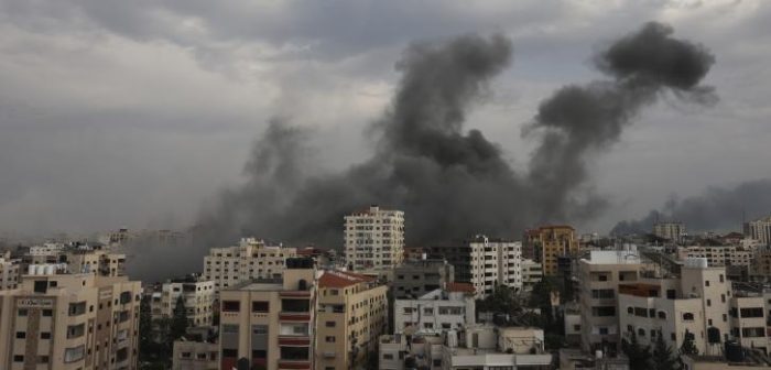 Imagen del 9 de octubre de 2023: la destrucción en Gaza.MSF.