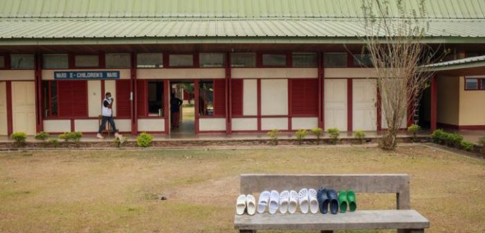 Imagen de archivo del 10 de febrero de 2021: hospital del distrito de Mamfe, en la región suroeste de Camerún. Scott Hamilton/MSF.