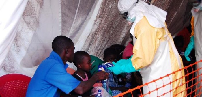 Centro de tratamiento de MSF en Sierra Leona. © Fathema Murtaza / MSF