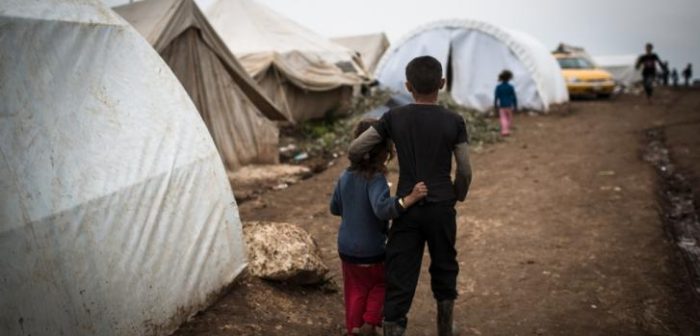 Campo de desplazados en Siria © Chris Huby