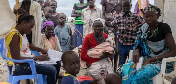 Actividades de Médicos Sin Fronteras (MSF) en el Centro de Protección de Civiles de Bantiu, Sudán del Sur.  ©MSFMSF