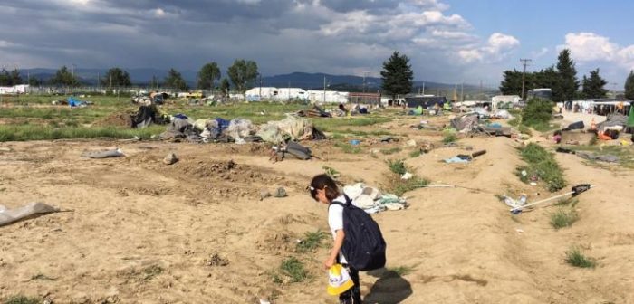 Evacuación del campo de Idomeni en Grecia, 24 de mayo de 2016 ©Amir Karimi/MSF