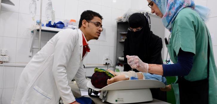 Médicos Sin Fronteras en Taiz, Yemen ©Malak Shaher/MSF