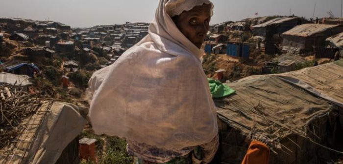 Un refugiado rohingya en el campamento improvisado de Jamptoli, donde más de 500.000 personas se encuentran refugiadas.Anna Surinyach