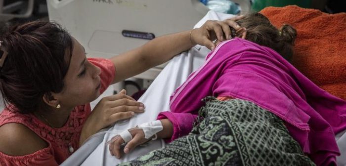 Debido al alarmante aumento de casos de dengue en Honduras en el año 2019, instalamos una sala de urgencia en uno de los hospitales de la región donde atendimos a más de 850 pacientes pediátricos que contrajeron la enfermedadFrancesca Volpi.