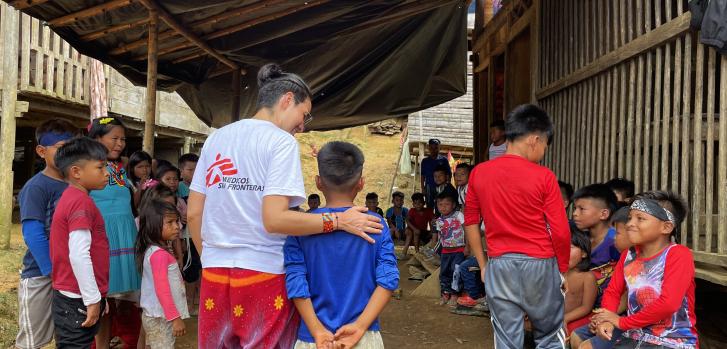 Nuestro proyecto en Chocó, Colombia.MSF.