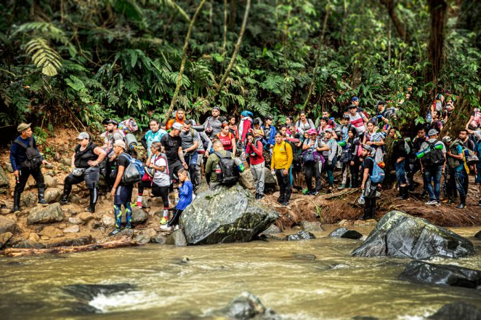 De enero a noviembre de 2023, casi medio millón de migrantes han cruzado el Paso del Darién, entre Colombia y Panamá © Juan Carlos Tomasi/MSF.